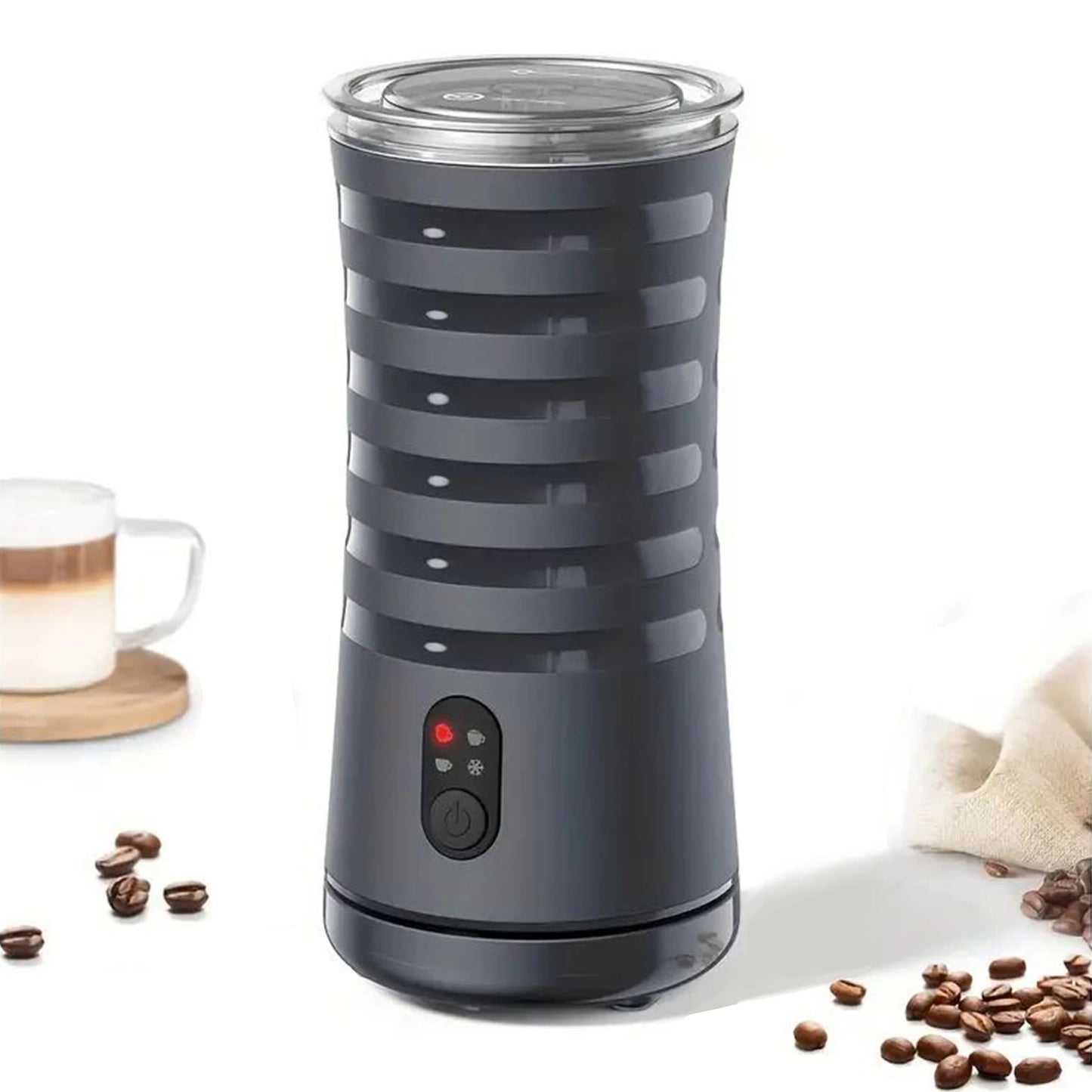 4-in-1 Milk Frother And Steamer, Non-Slip