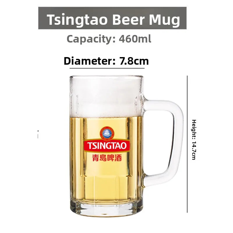 Beer Special Large Size 1000ml Glass Beer Mug