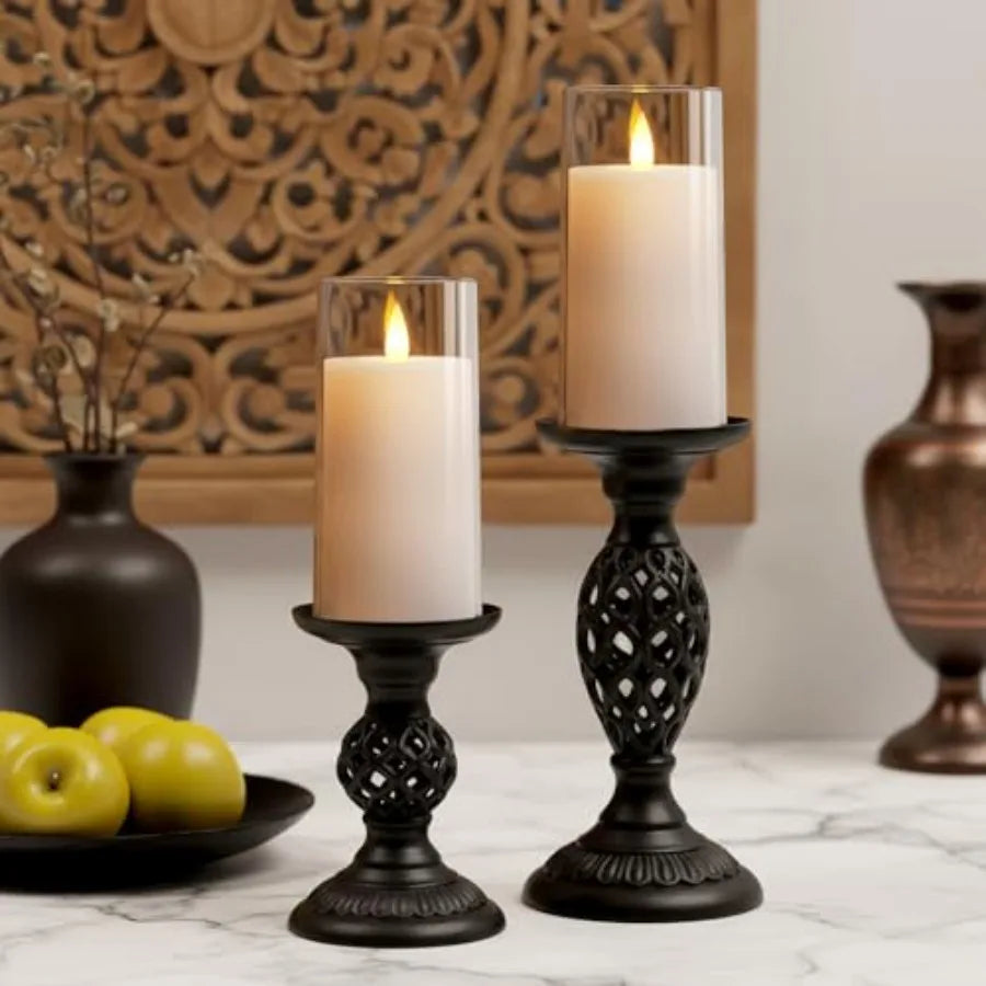 Realistic Flickering Flameless Candles, Battery Operated Candles,
