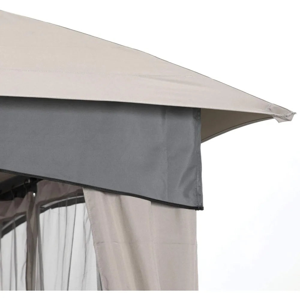 10x10 Outdoor Gazebo - with Mosquito Netting,