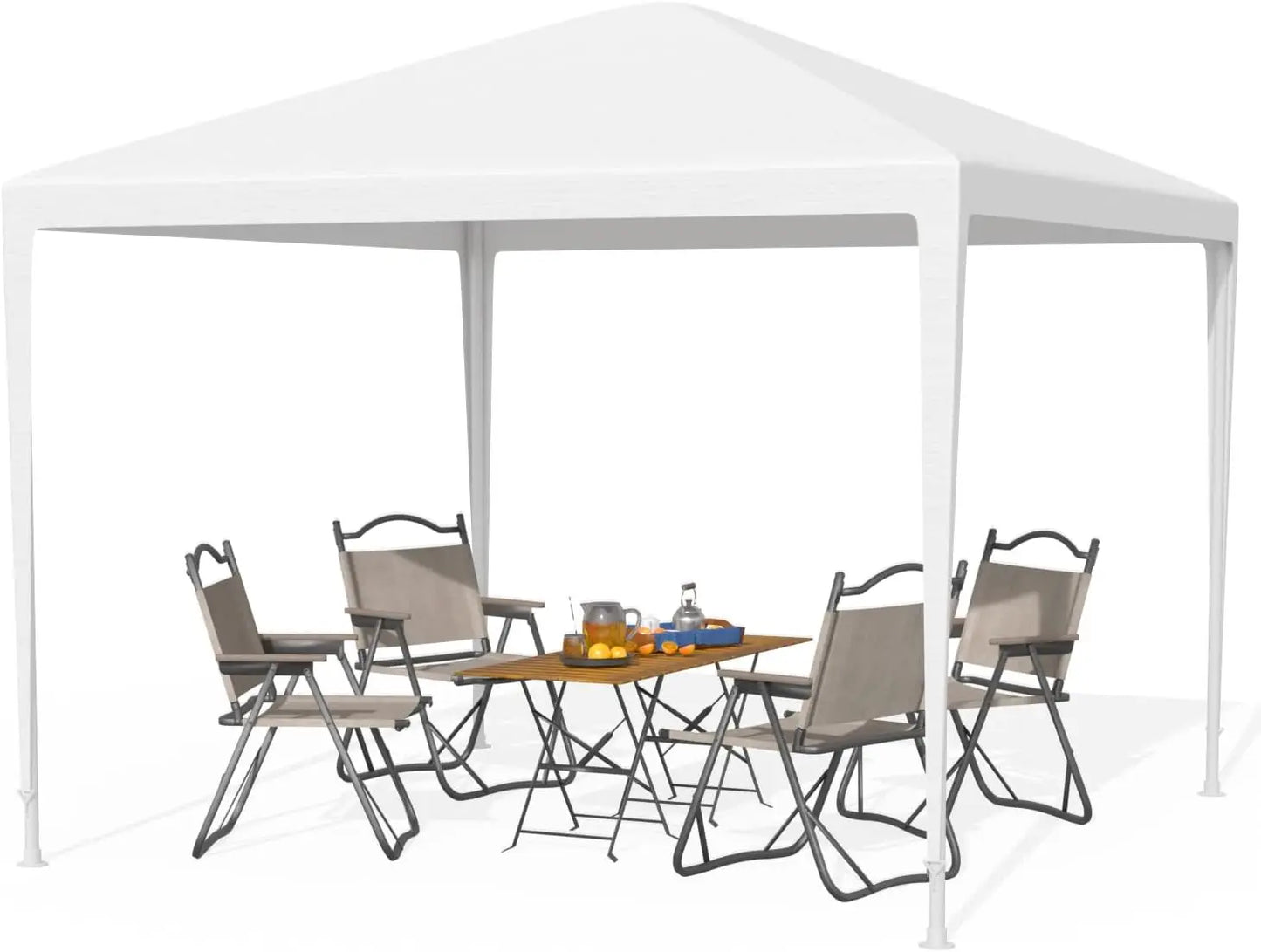 10x10 Gazebo Waterproof Outdoor Canopy Patio Tent