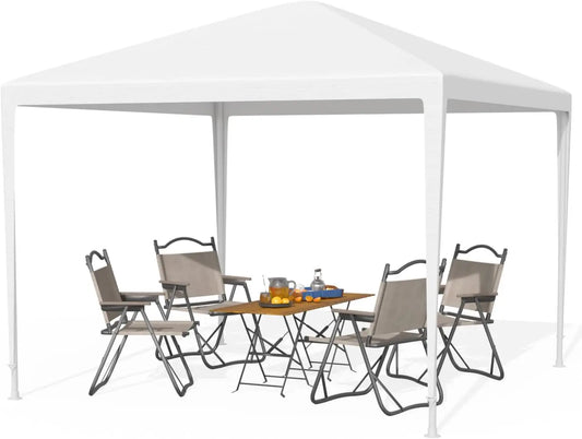 10x10 Gazebo Waterproof Outdoor Canopy Patio Tent