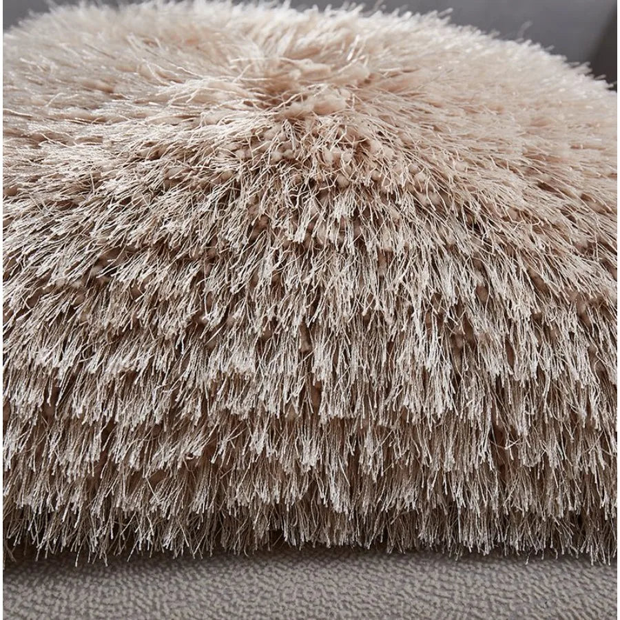 Drative Shaggy Pillow 18in x 18in