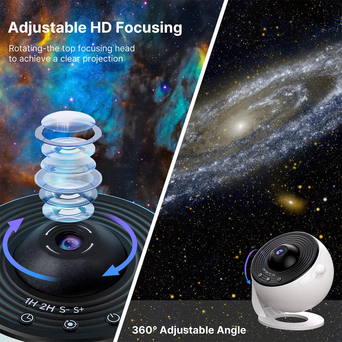 13 in 1 Star, Planetarium Galaxy Projector - Night Light