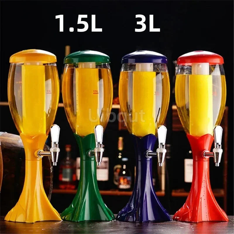1.5L 3L Wine Beer cocktail Beer Pagoda Tea Bucke