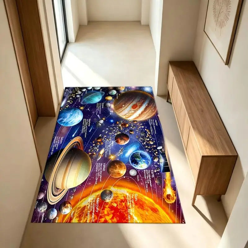 Velvet Area Rugs for Living Room, Bedroom, Study, Entryway