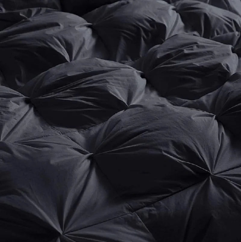 Goose Down Feather Fiber Comforter California King Duvet Insert,