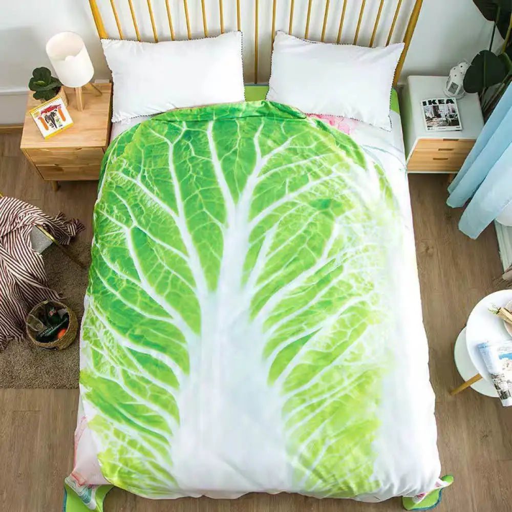 Throw Blanket Lettuce Blanket Super Soft Fuzzy Plush Blanket