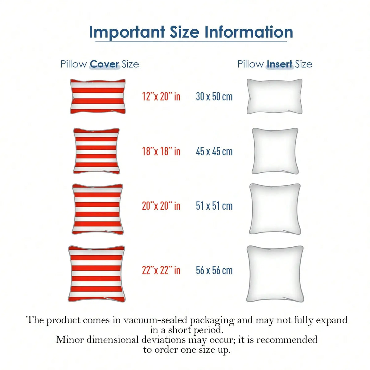 18-Inch 20-Inch 22-Inch Multi-Pack White Pillow Inserts, 2pcs 4pcs 100% Microfiber Filled