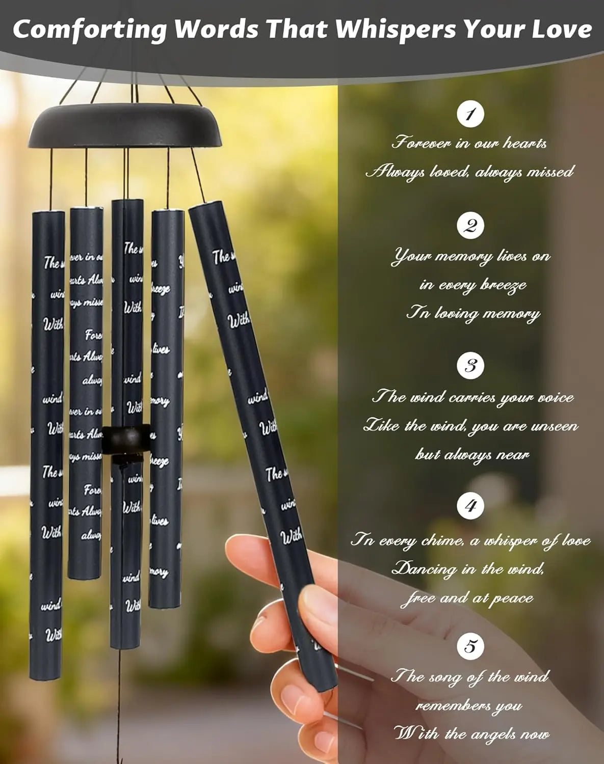 Wind Chimes for Outside Memorial Wind Chimes