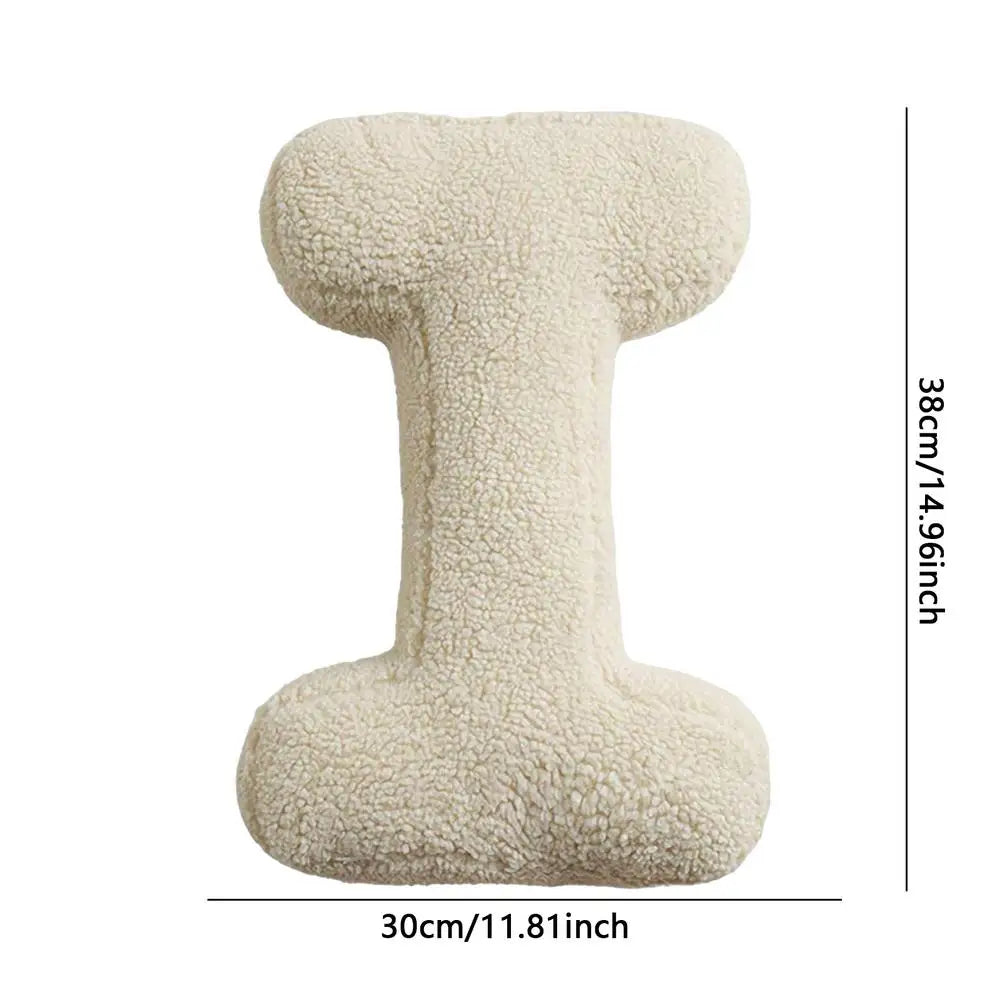 Soft Initial Throw Cushion Plush English Alphabet Pillow A to Z