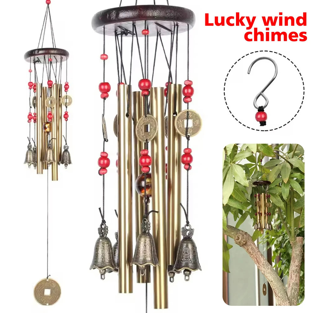 Metal Wind Chime Tubes Bells  Hanging Wind Chime