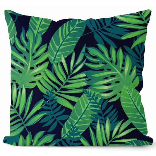 Cushion Cover Green Throw Pillow Cover