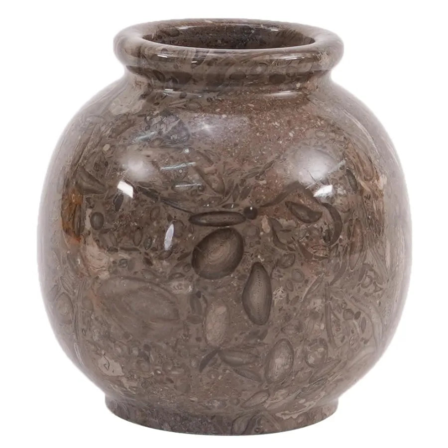 Marble Flower Vase 5 Inch Handmade Onyx Small Decorative Vase