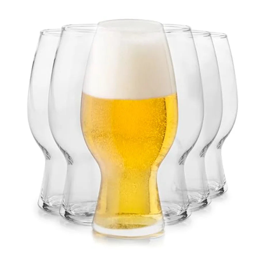 Beer Glasses, Dishwasher Safe Pint Glasses Set of 4