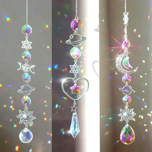 Crystal Wind Chime Rainbow Maker Sun Catcher Dream Catcher