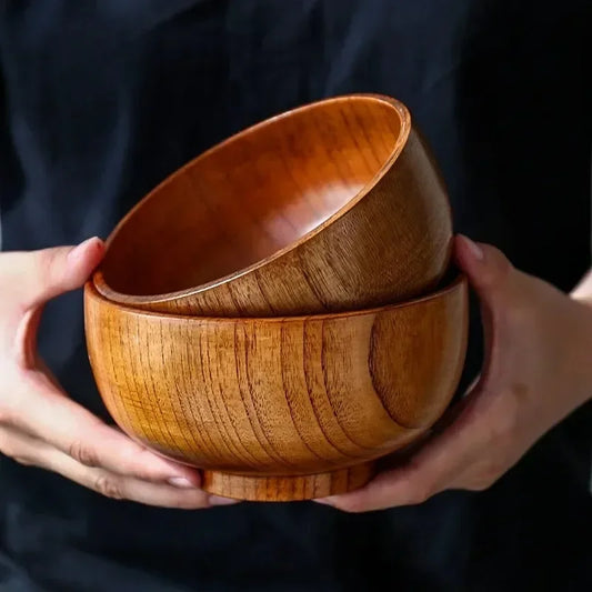Japanese Style Wooden Bowl Jujube Wooden Bowl