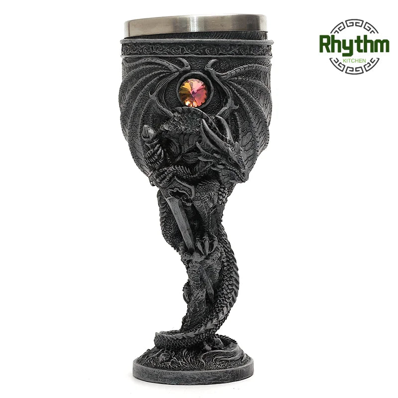 54 Styles Viking Pirate Series: Stainless Steel  Champagne Glass