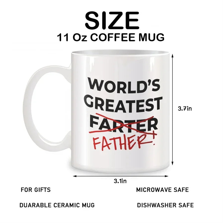 Mugs For Best Farter Ever White 11 oz