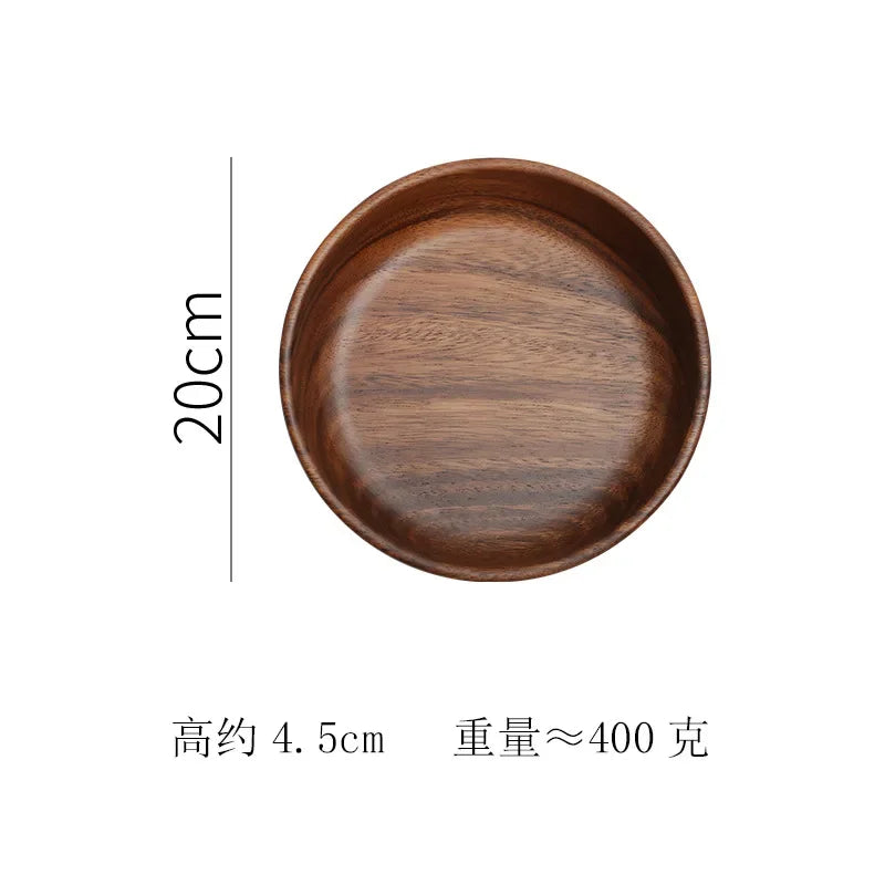 Solid wood bowl Walnut Boat Bowl