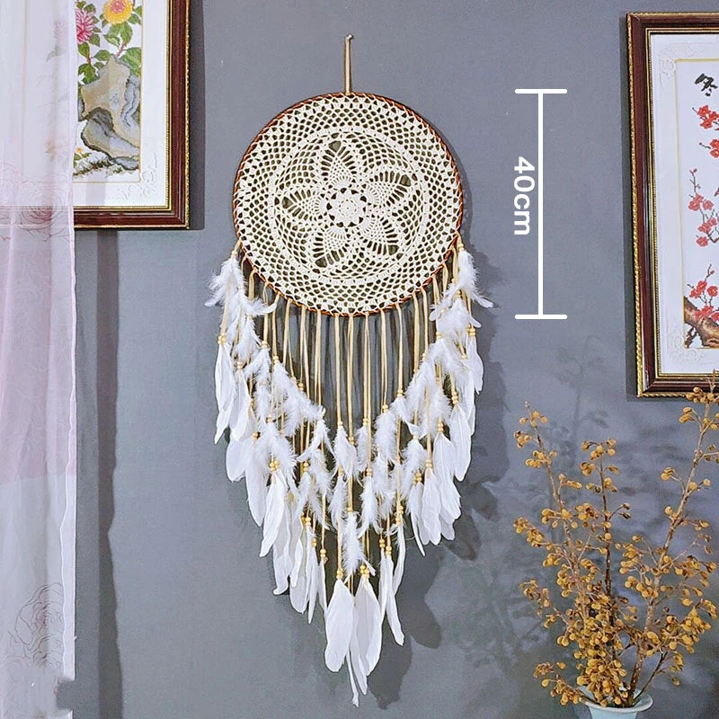 big dream catcher hanging/light decoration