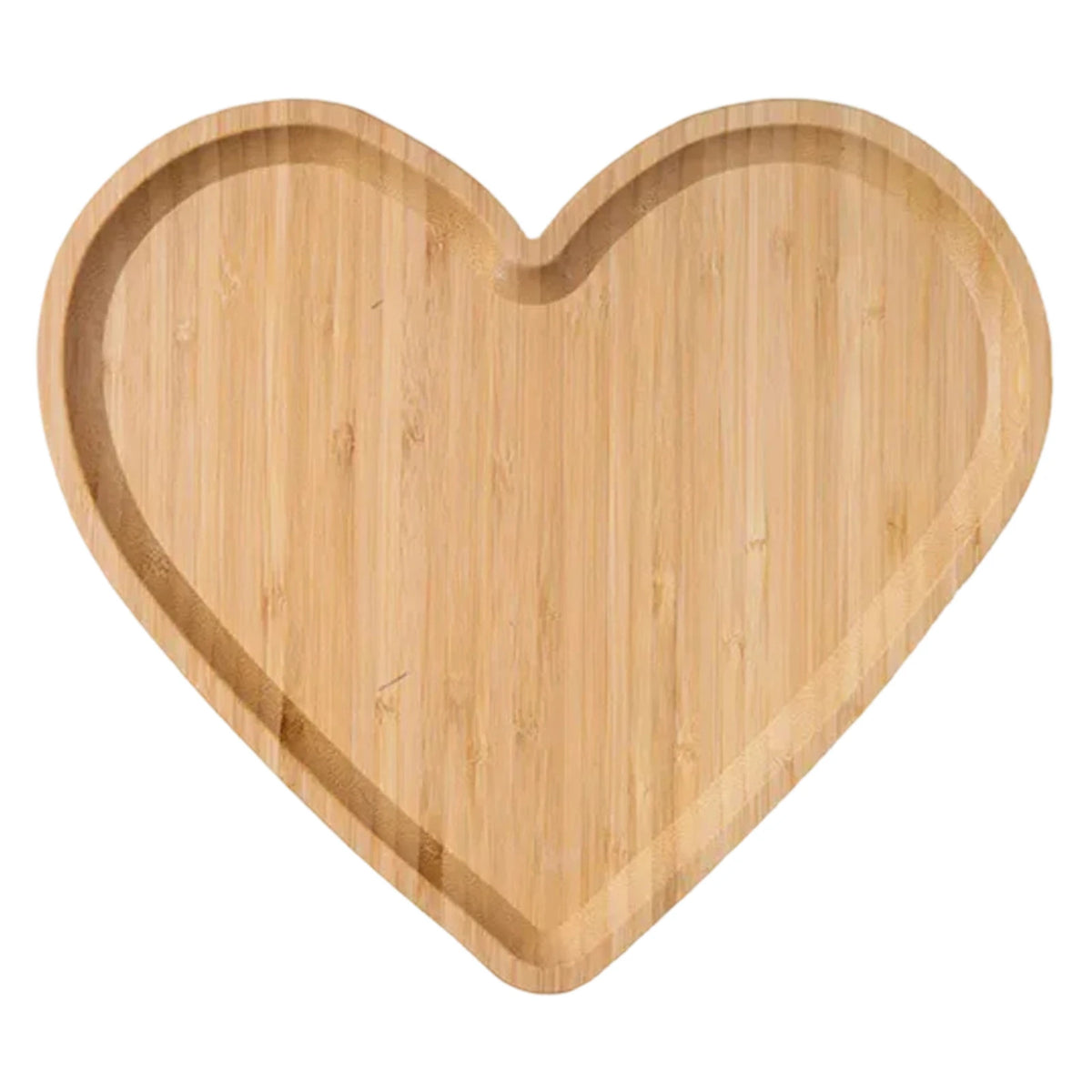 Wooden Heart-shaped Food Plates Snack Tray,  Charcuterie