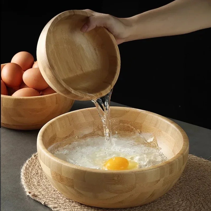 Bamboo Salad Bowl  Large