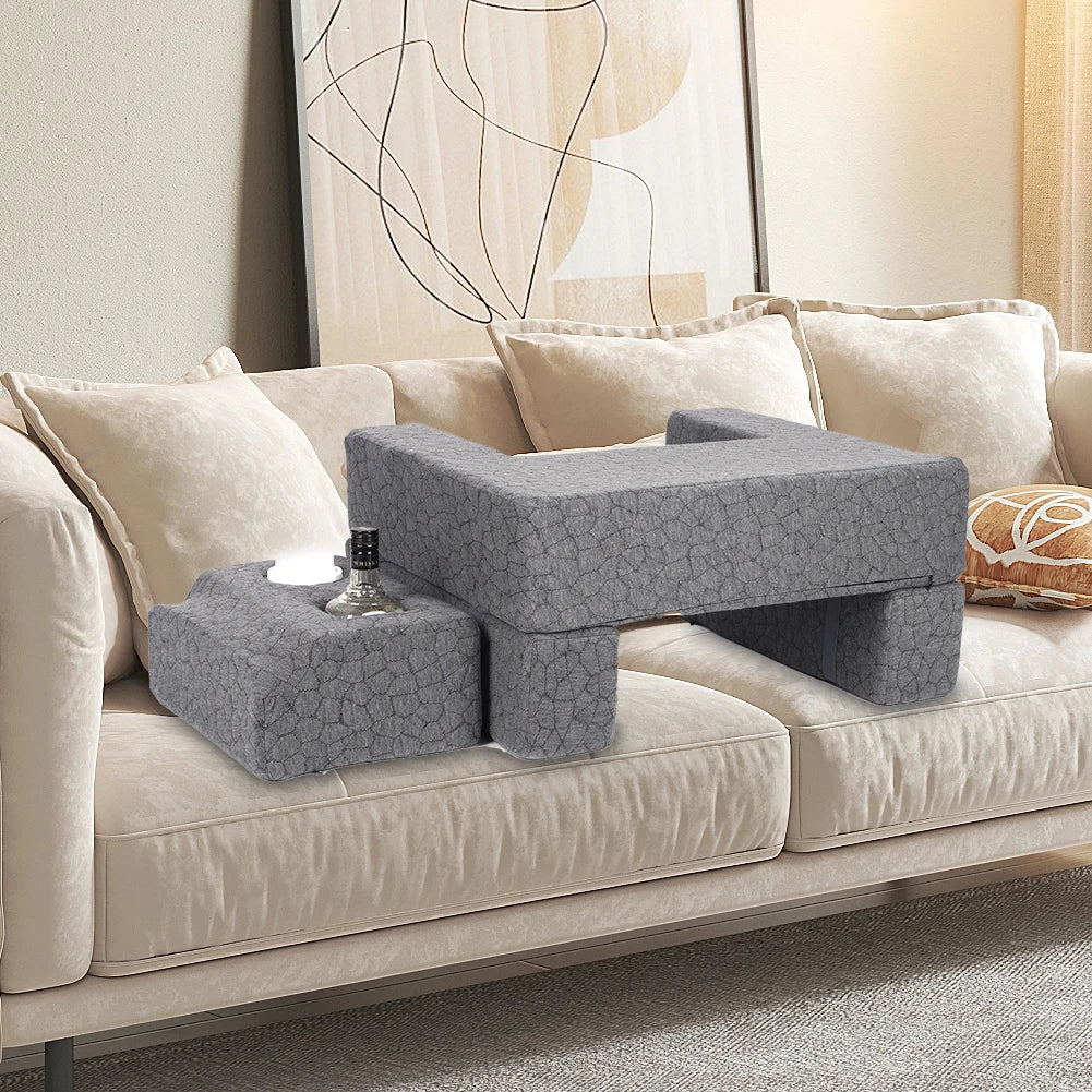 Extra Large Laptop Lap Desk Pillow - Arm Rest