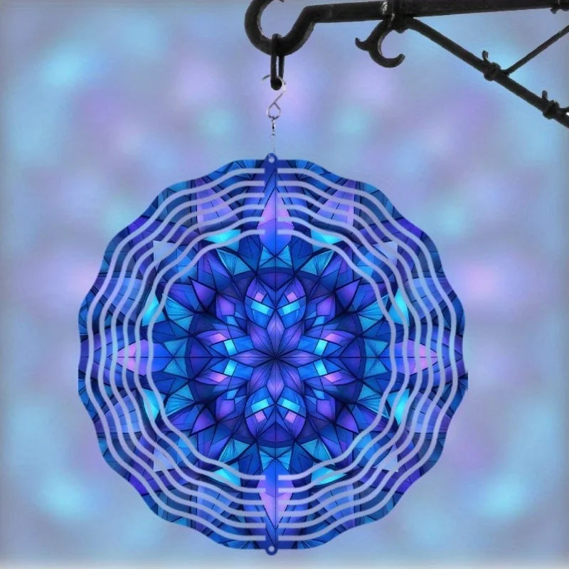 Colorful Kinetic Metal Wind Chime