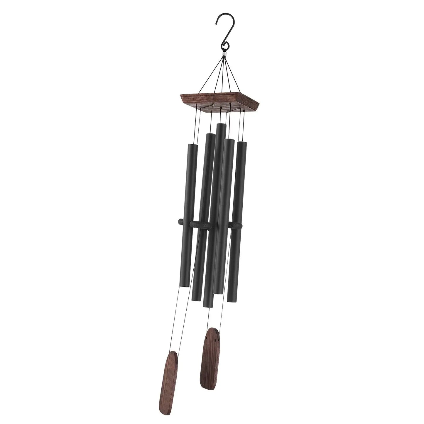Wind Chimes for Outside, 48 In, Deep Tone Wind Chimes with 5 Tubes