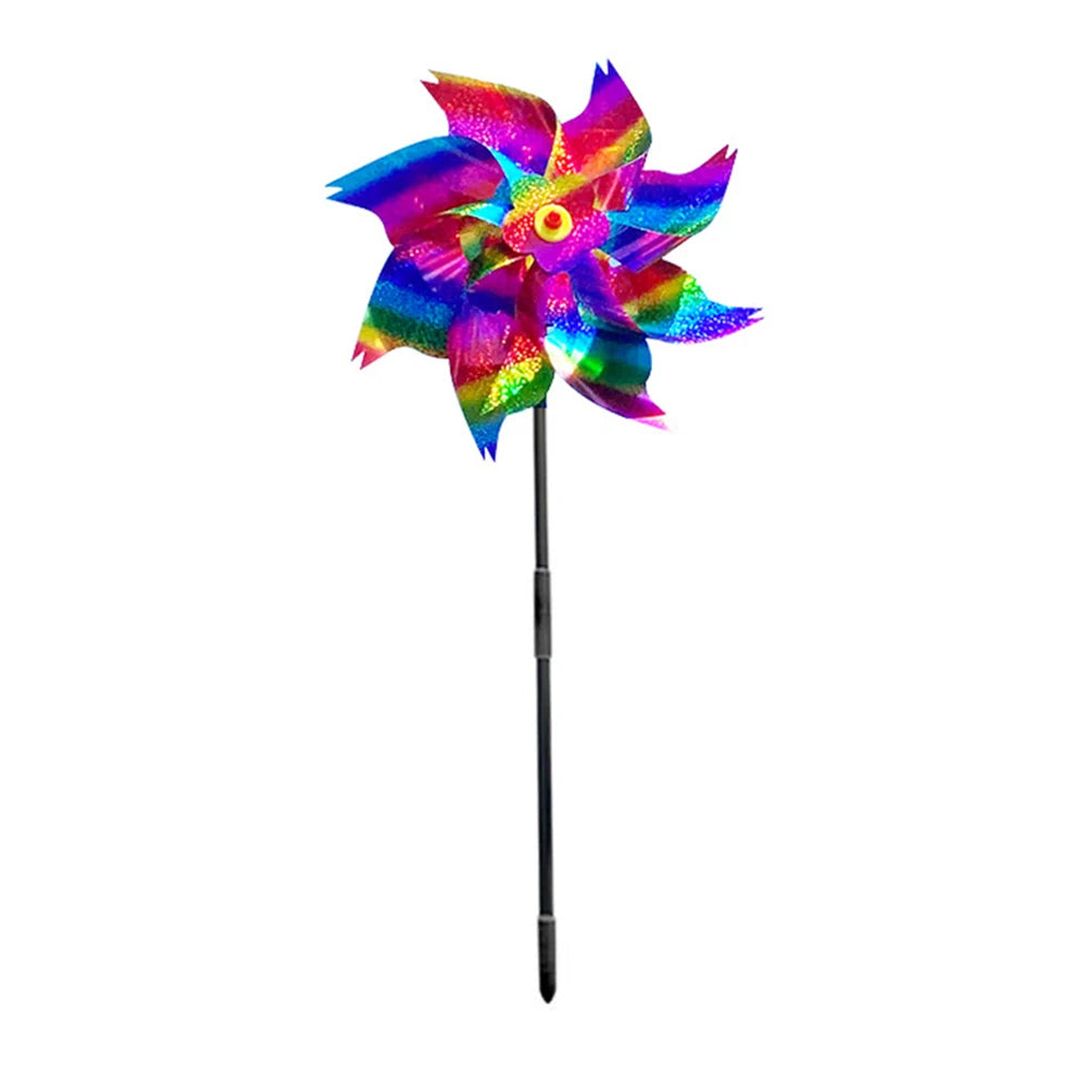 Reflective Pinwheels Wind Spinners