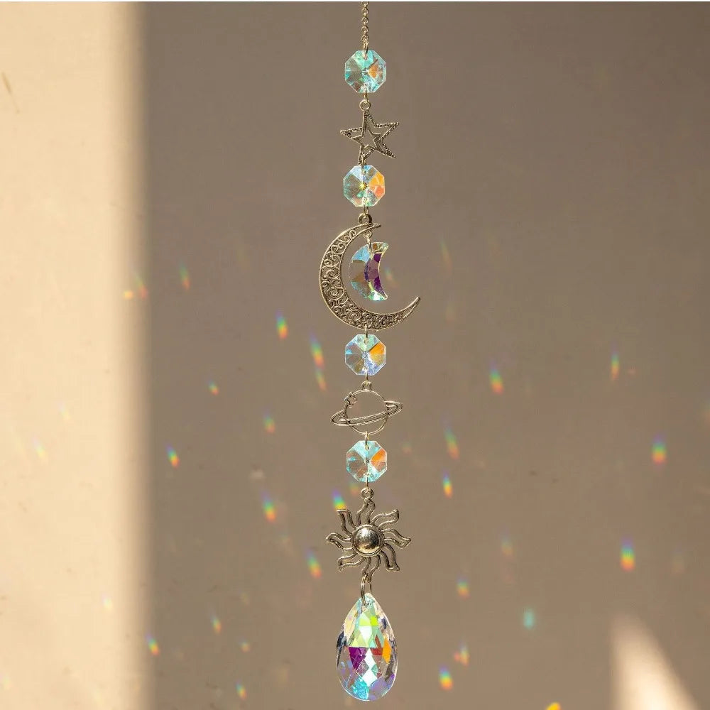 Crystal Wind Chime Rainbow Maker Sun Catcher