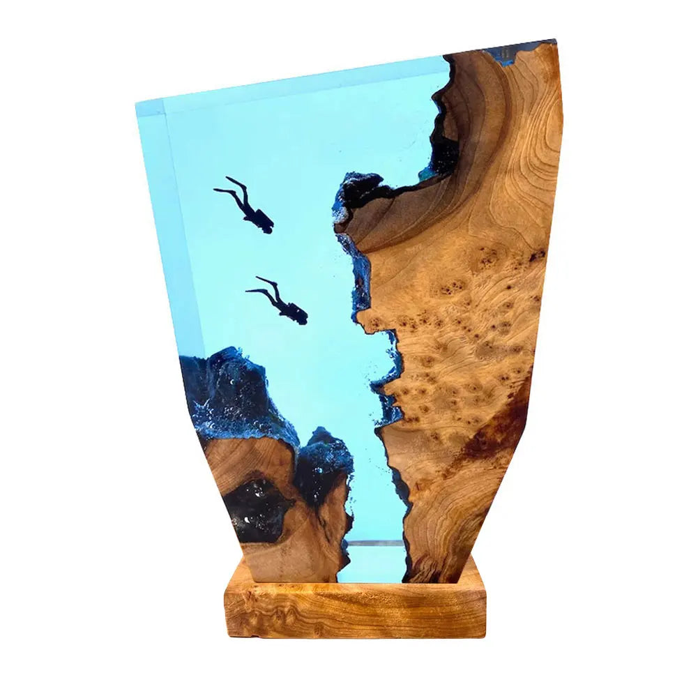 Seabed World Organism Resin Table Night Light