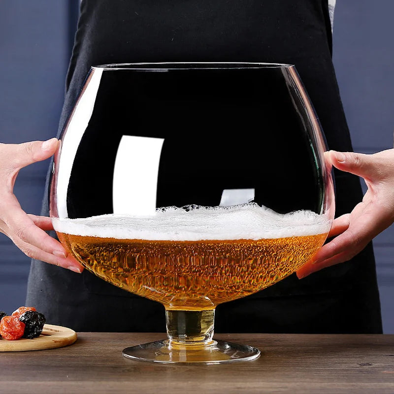 Oversized Beer Glass Mug Tricky Large Capacity Fish Tank Beer Mug
