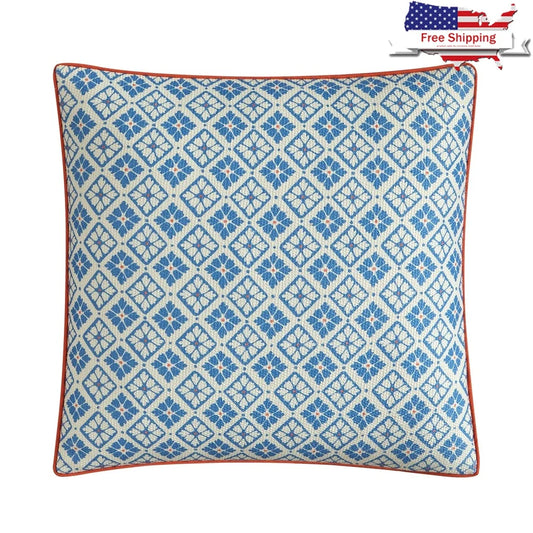 Throw Pillow Plush Comfort Home Accent Zip Closure