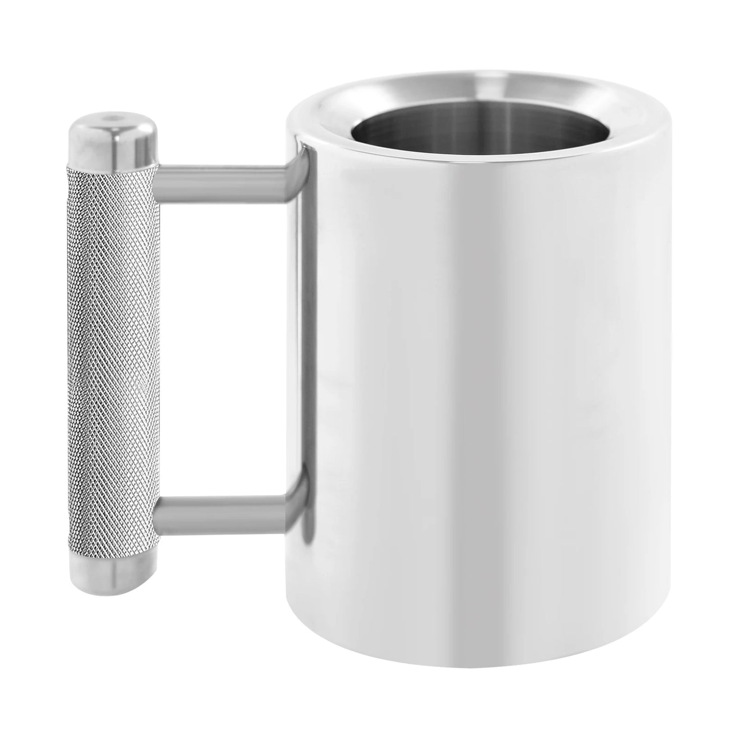 Dumbbell Heavy Cup 18/26lbs, Stainless Steel Fitness Cup 10.56/13.53oz,