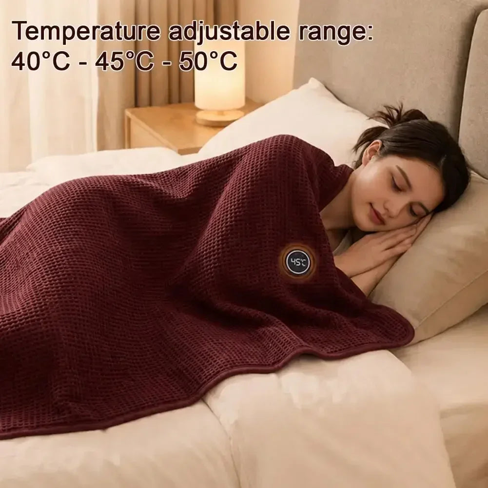 Heated Shawl Lightweight Wearable Blanket
