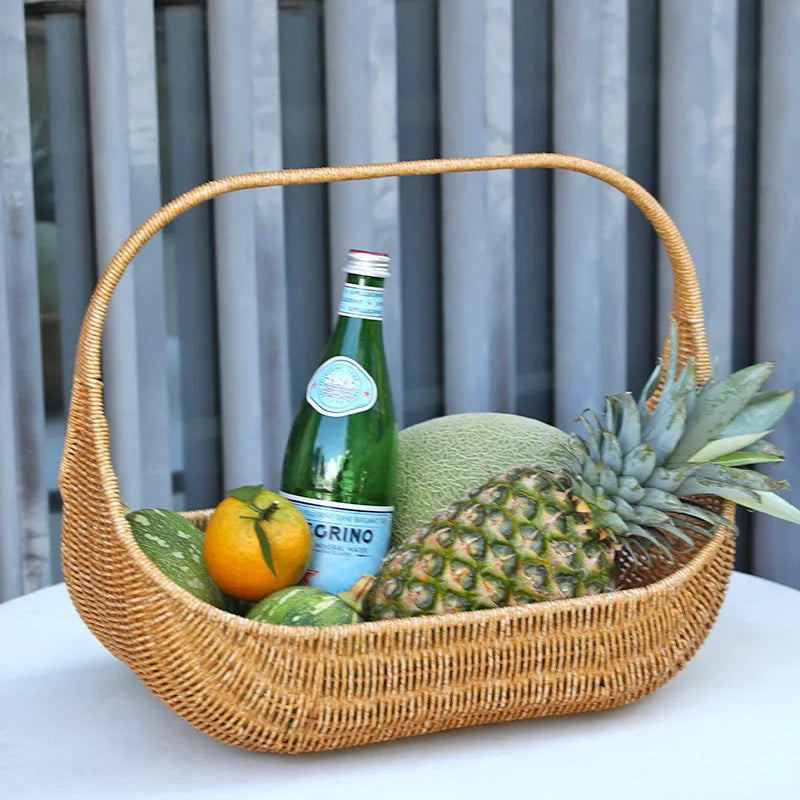 Wicker Picnic Basket Handle, Gift Basket