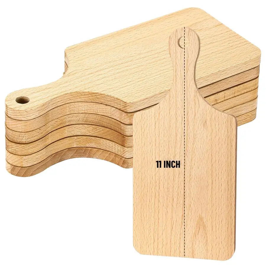 6 Pcs Thicken Cutting Board - Chopping Serving Charcuterie