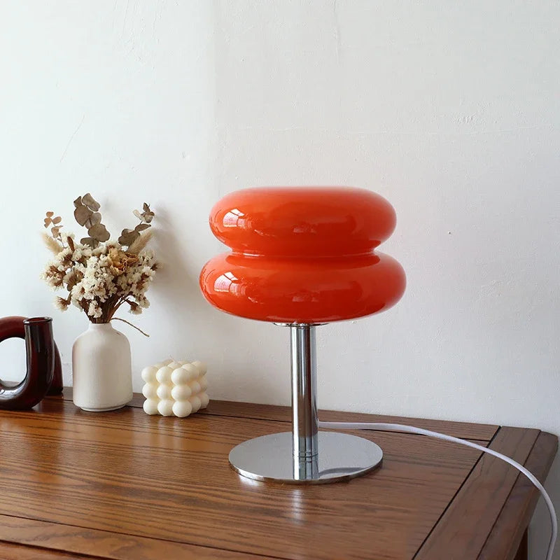 Macaron Glass Table Lamp Night Light