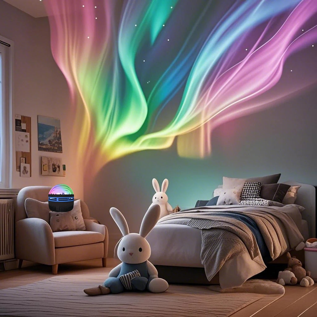 LED Galaxy Projection Light, 2-in-1