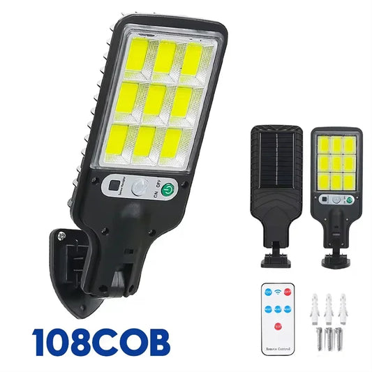 15000LM Irradiation 500㎡ Solar Light Motion Sensor IP65