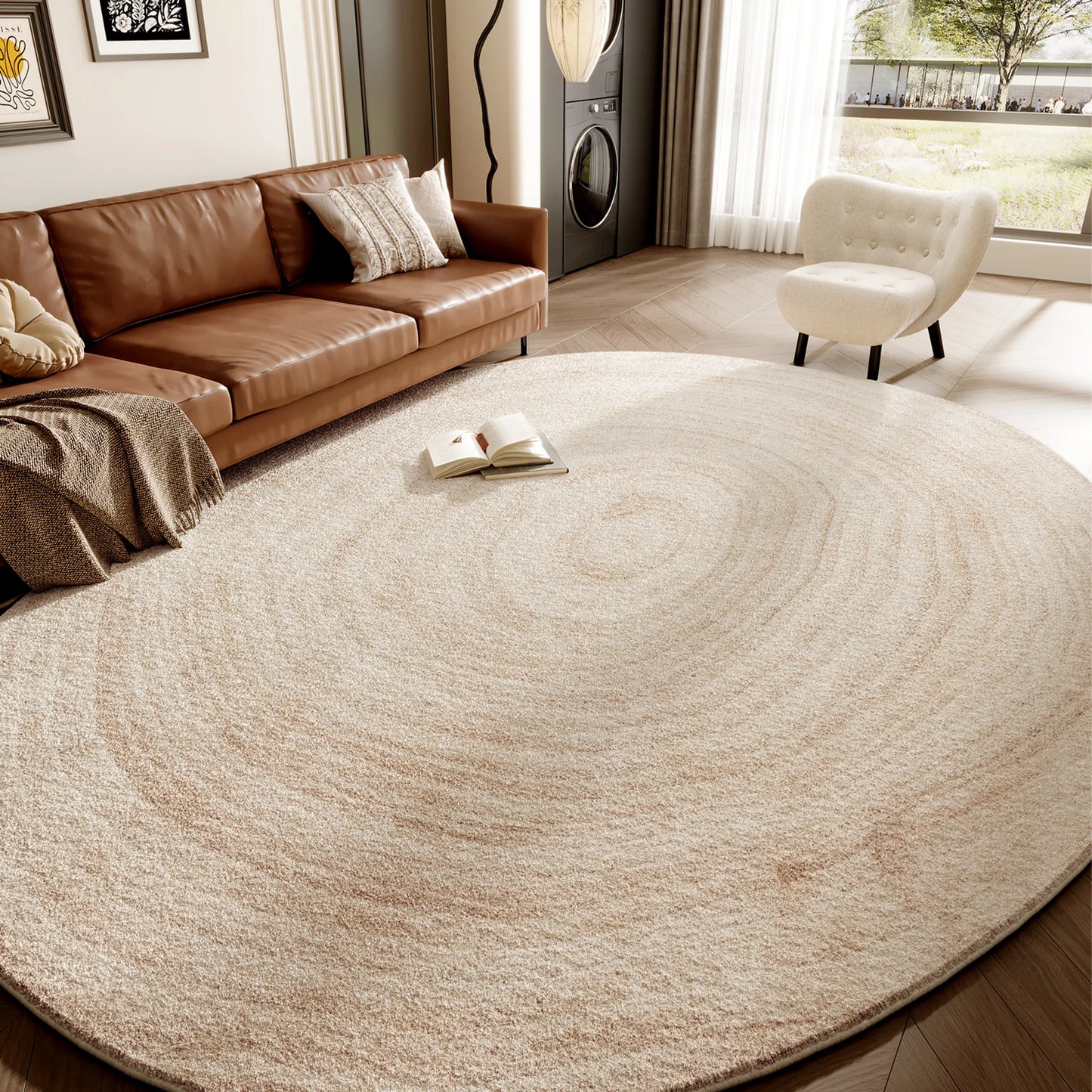 Irregular Shapes Rugs Thick Anti-slip Fluffy