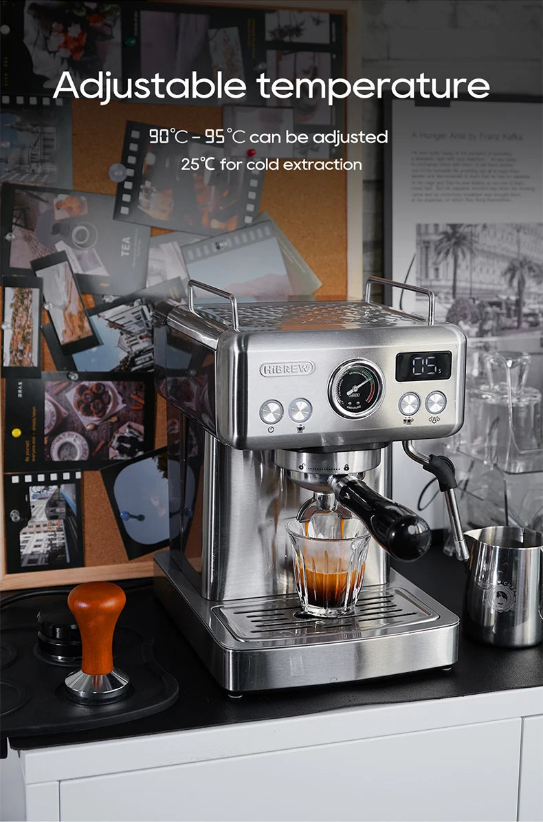 HiBREW 20Bar Semi Automatic Espresso Coffee Machine