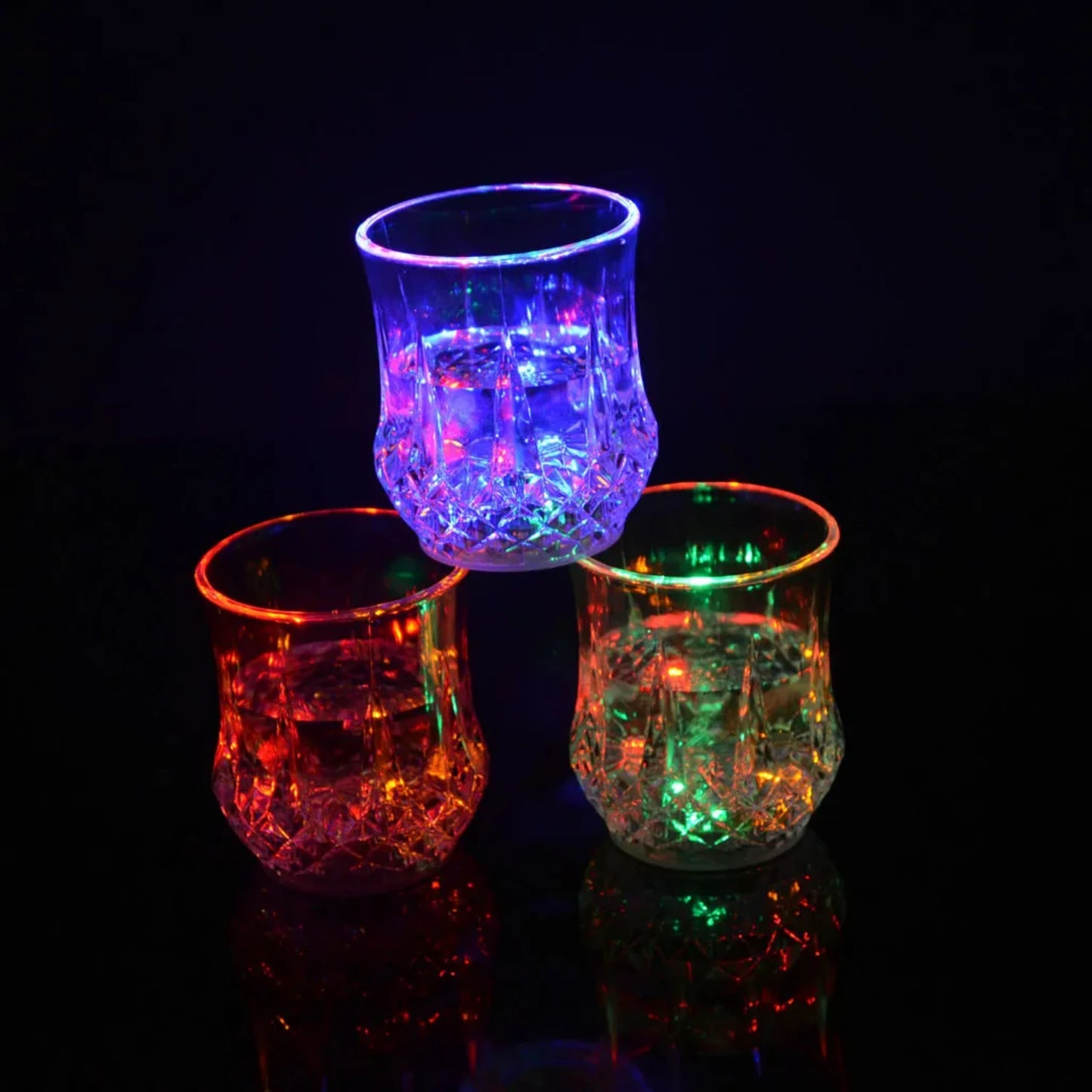 Colorful LED Glowing Beer Cup - Wine Glass