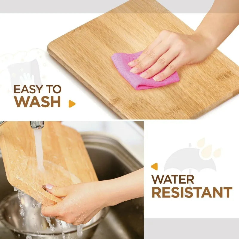 Bamboo Cutting Boards for Kitchen [Set of 3]