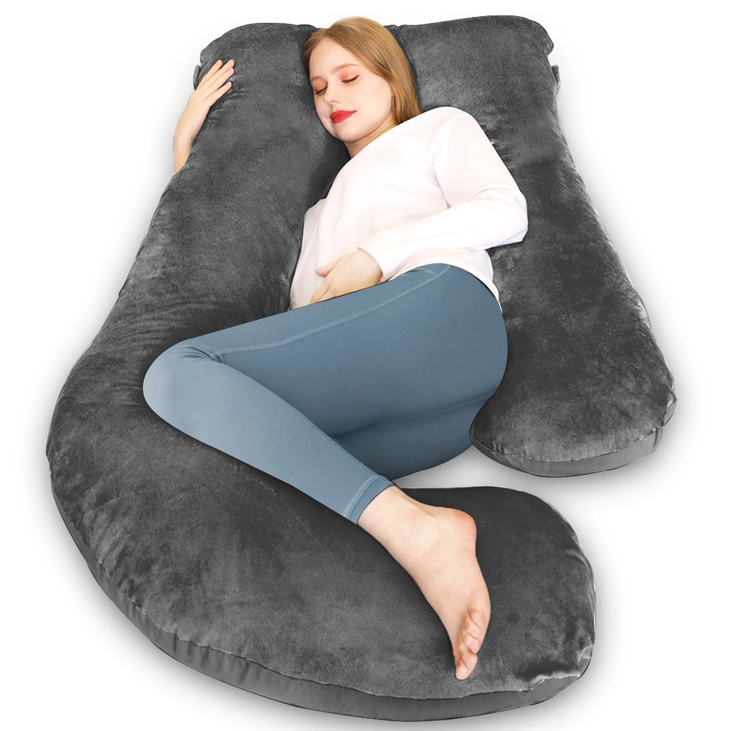 Large Size Pregnancy Pillow for Sleeping, Body Pillow