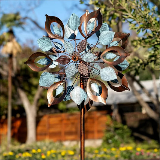 Wind Spinners, Metal Large Wind Spinner & Sculptures 84"