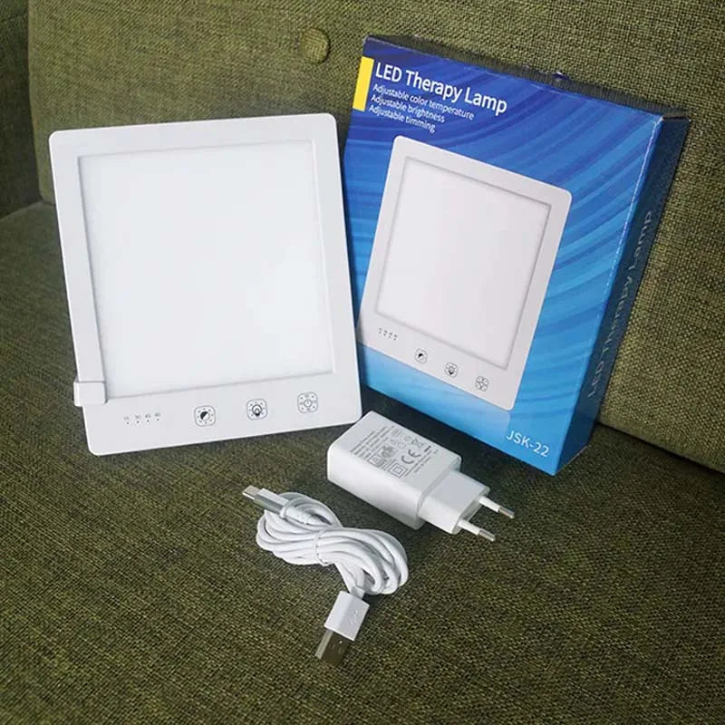 5V 2A 10000Lux SAD Phototherapy Lamp LED, Therapy Light