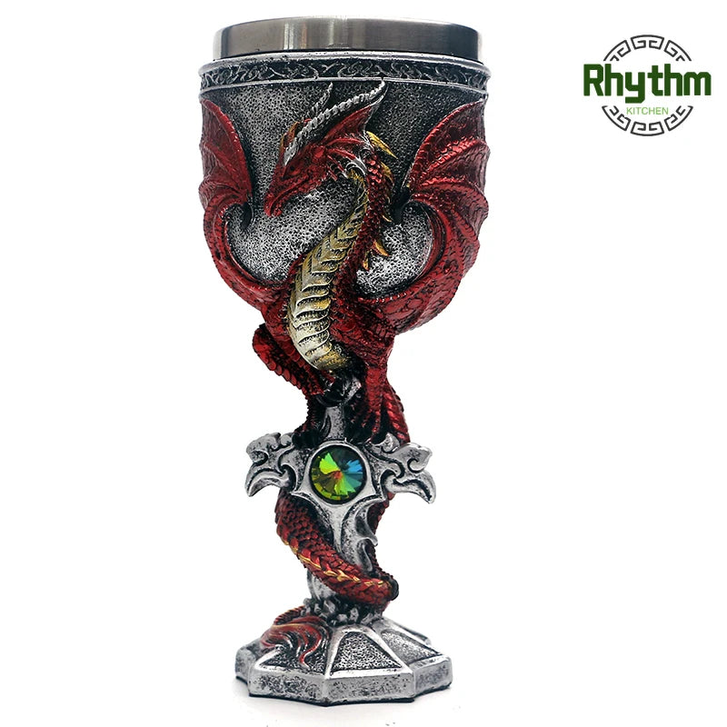54 Styles Viking Pirate Series: Stainless Steel  Champagne Glass